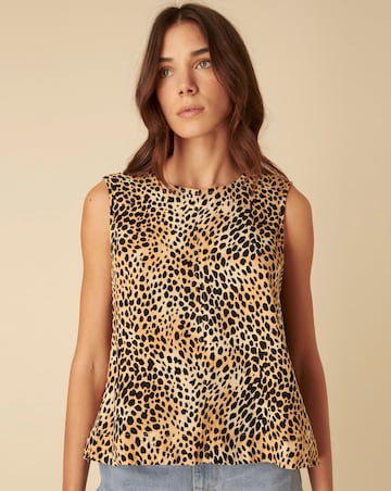 Nobody's Child Stirling Leopard Print Tank Top