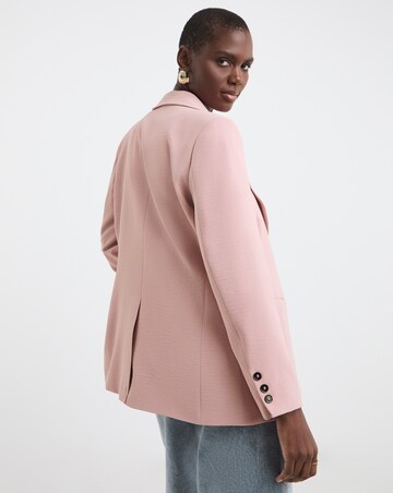 Single Breasted Textured Blazer