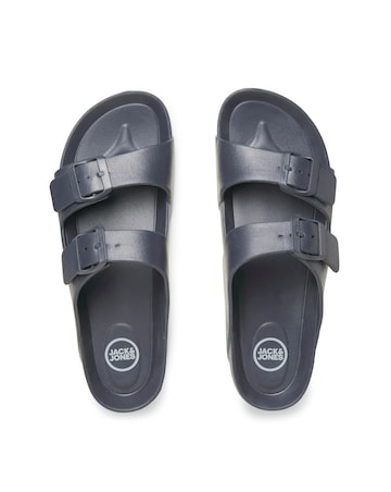 Jack & Jones Croxton Two Strap Sandal - Black