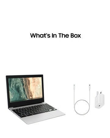 Samsung Galaxy 11in 4GB 64GB WIFI Chromebook Go - Silver