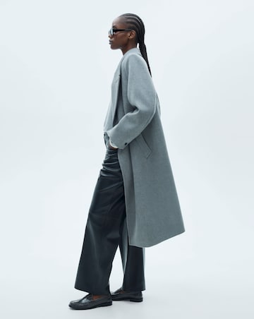 Mango Double Breasted Wool Coat