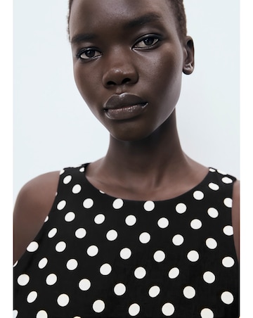 MANGO POLKA DOT JUMPSUIT