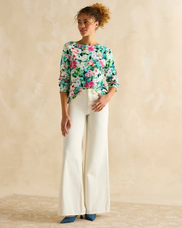 Joules Printed Harbour Top