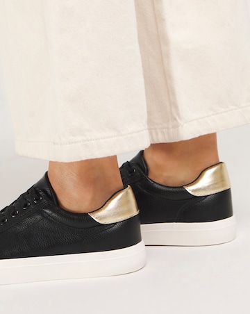 Millie Classic Lace Up Trainers - Wide Fit (E)