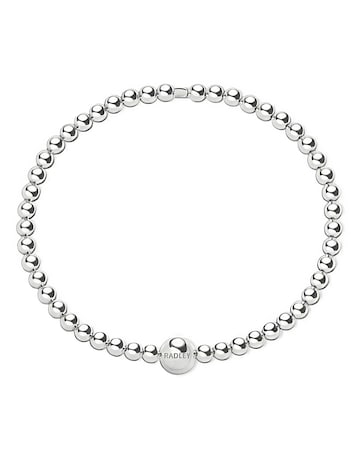 Radley Silver Plated Twist Bubble Bangle
