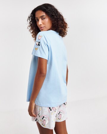 Mickey Mouse Cotton Pyjama Shortie Set