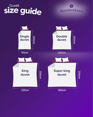 Slumberdown Anti Allergy All Seasons 15 Tog Duvet