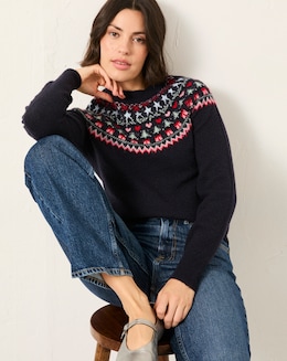 FatFace Noelle Fairisle Jumper