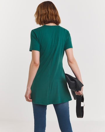 Joe Browns Short Sleeve Button Detail Tunic