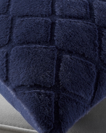 Catherine Lansfield Cosy Diamond Cushion