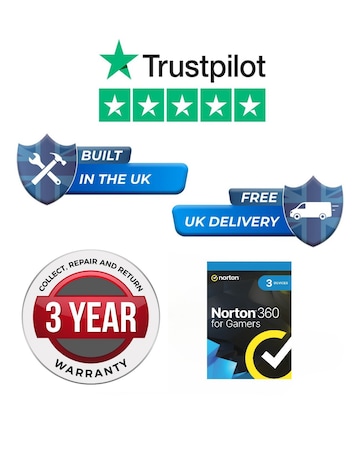 Stormforce Recoil Ryzen 5 16GB RAM 1TB SSD Nvidia RTX 5060 Gaming Desktop