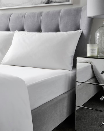 Hotel Collection 300TC Cotton Sateen Fitted Sheet