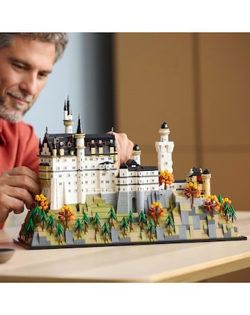 LEGO Architecture Neuschwanstein Castle Collectible Model Kit Building Set 21063