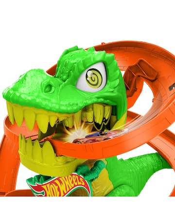 Hot Wheels City T-Rex Blaze Battle Playset