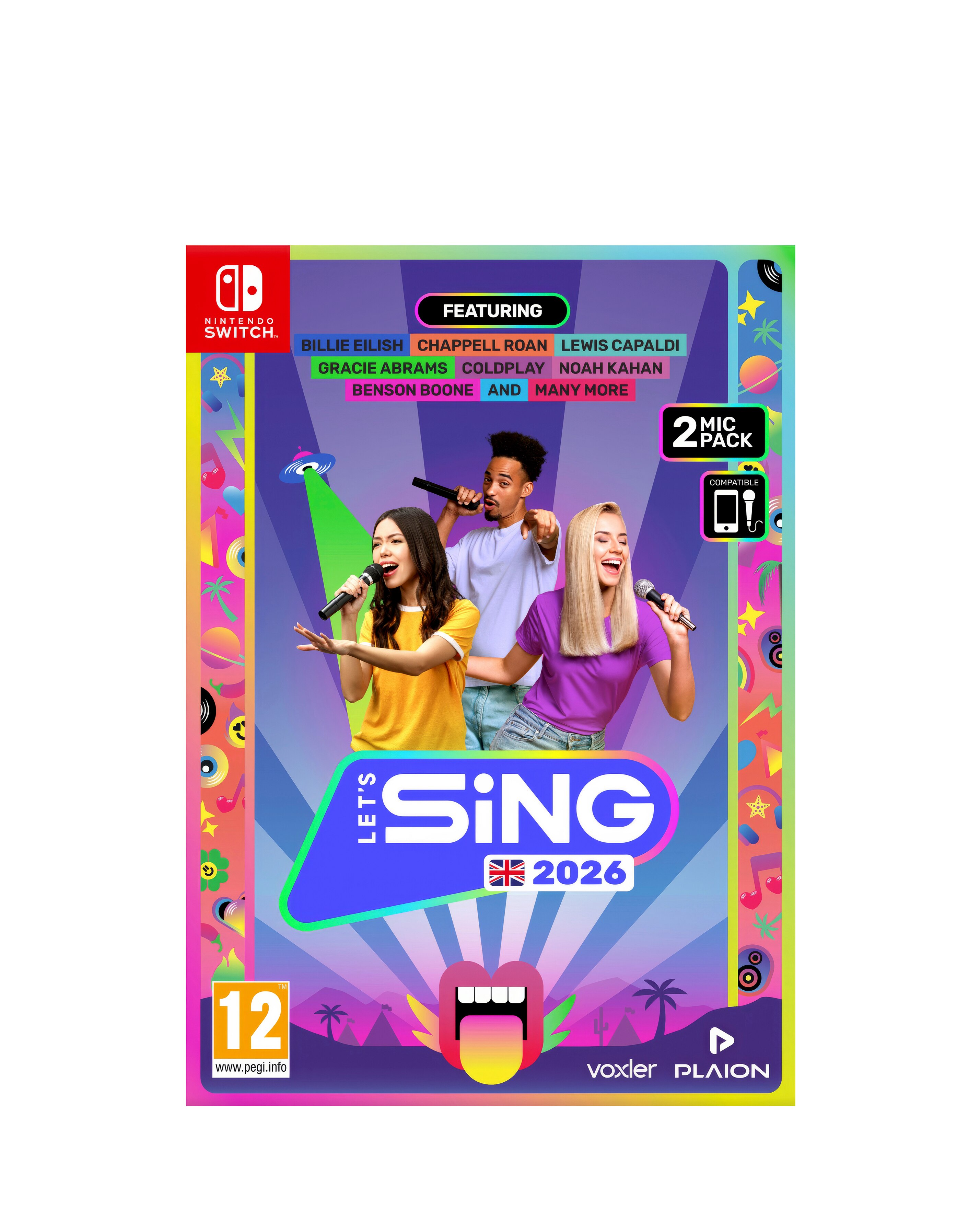 Let's Sing 2026 with 2 USB Microphones (Nintendo Switch) | JD Williams