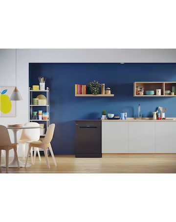 Candy Rapido CF3E9L0B 13 place Dishwasher - Black + installation