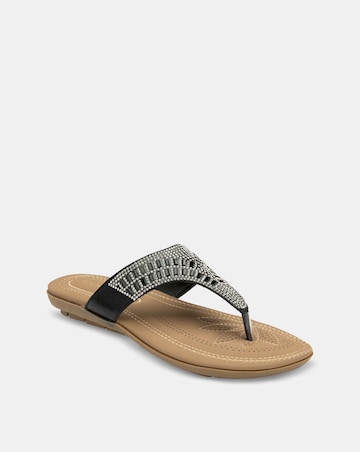 Lotus Rafaella Toe Post Sandals D Fit