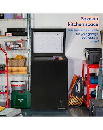 Russell Hobbs RH99CF0E1B 99 Litre Chest Freezer - Black