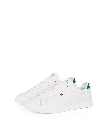 Tommy Hilfiger Icon Court Trainer - Green/Ecru