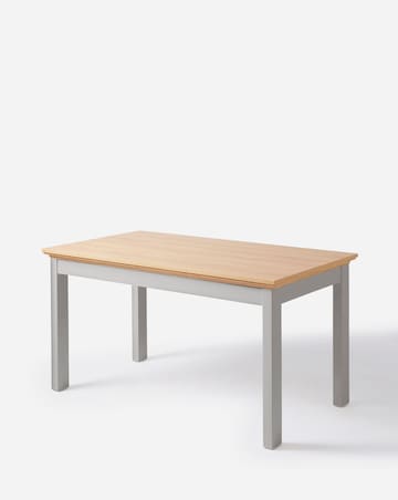 Julipa Ashford Table with 4 Ava Faux Leather Chairs