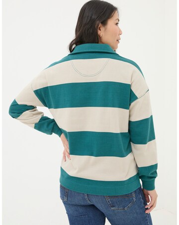FatFace Ruby Stripe Rugby Top