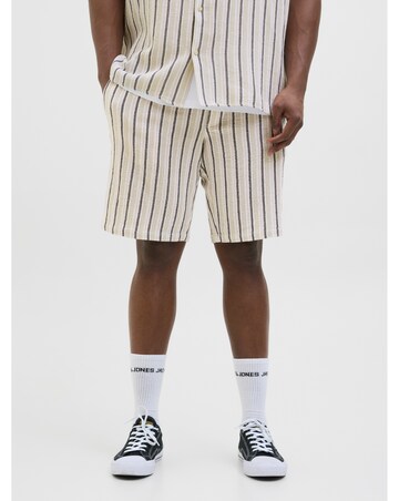 Jack & Jones Coba Stripe Short - Natural