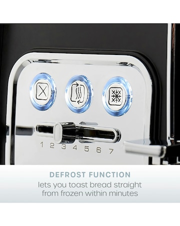 Swan Serenity Black 4 Slice Toaster