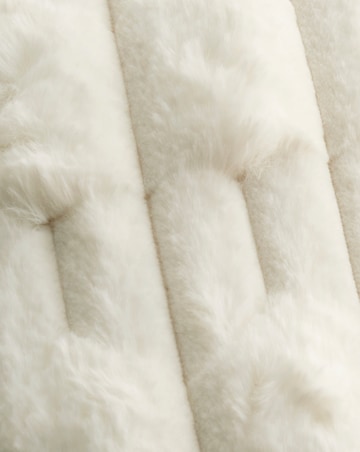 Bianca Carved Faux Fur Throw