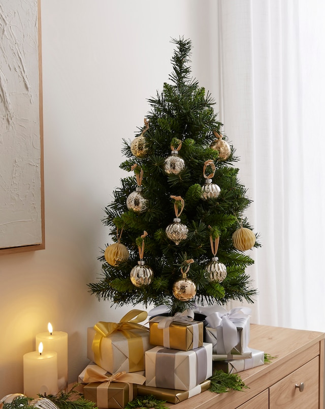 Pre-Lit Malmo Pre-Lit Pine 3FT Christmas Tree