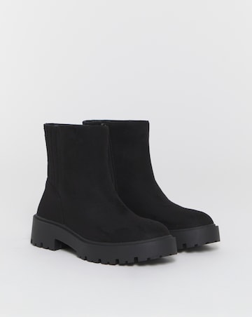 Wren Stretch Gusset Chelsea Boots - Wide Fit (E)