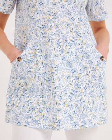 Julipa Short Sleeve Pocket Tunic