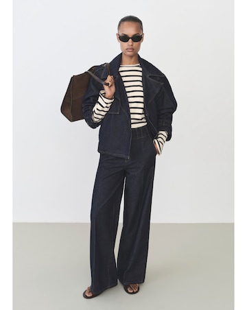 Mango Striped Timon Sweatshirt