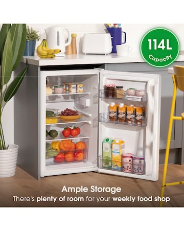 ABODE 50CM UNDERCOUNTER LARDER FRIDGE - WHITE