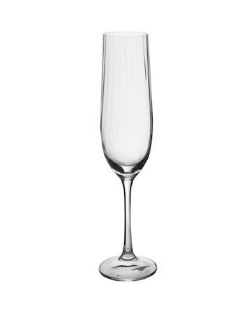 Mikasa Treviso Set of 4 Flute Glasses