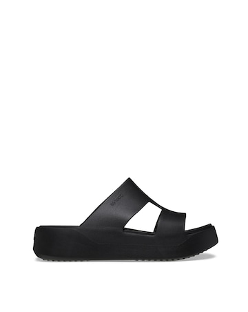 Crocs Black Getaway Platform Strap Sandal