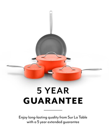Sur La Table 4 Piece Pan Set Orange