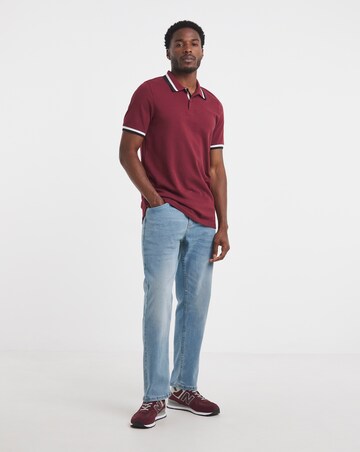 Tipped Pique Polo Long