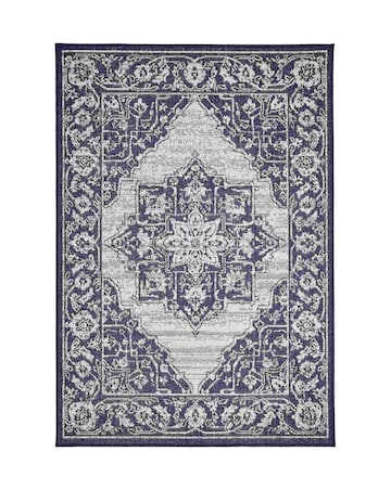 Gel Backed Medallion Rug