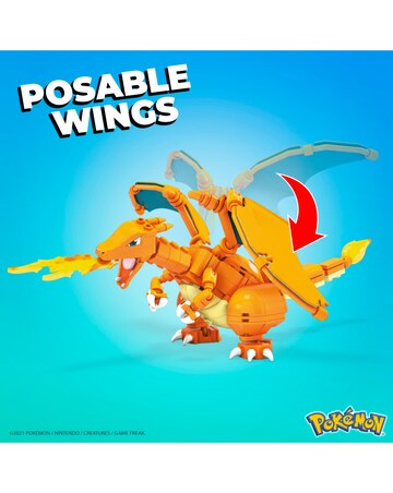 Mega Construx Pokemon Charmander Evolution Set