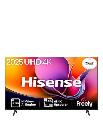 Hisense 55A6QTUK 55in 4K Ultra HD HDR LED Smart TV