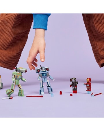 LEGO Marvel Iron Man & War Machine vs. Hammer Drones Buildable Super Hero 76320