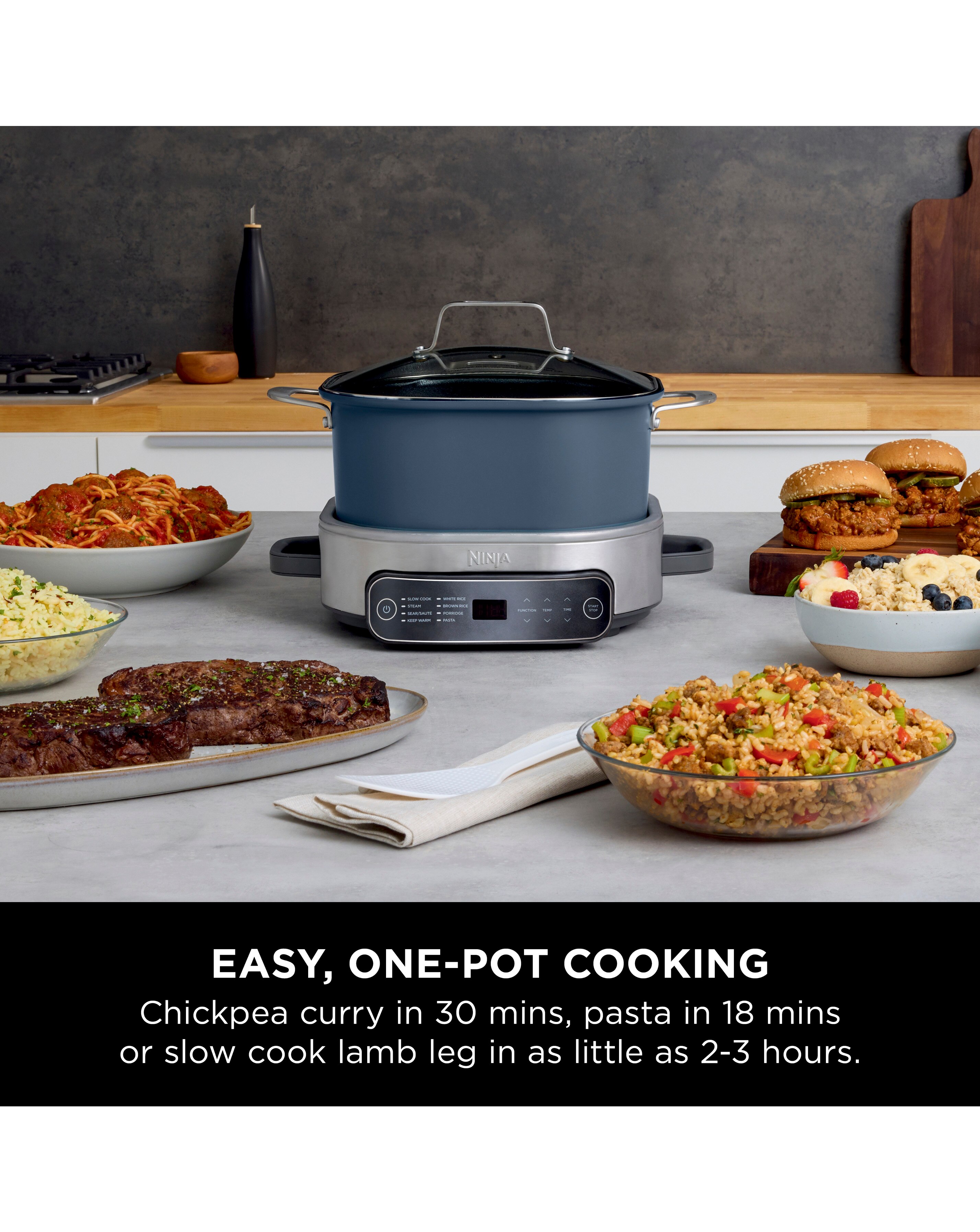 Ninja 8-in-1 6L Possible Cooker | JD Williams