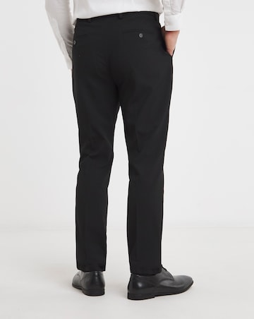 Regular Fit Pleat Front Stretch Formal Trouser