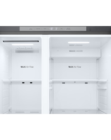 LG GSLC41PYPE Total No Frost American Fridge Freezer Silver