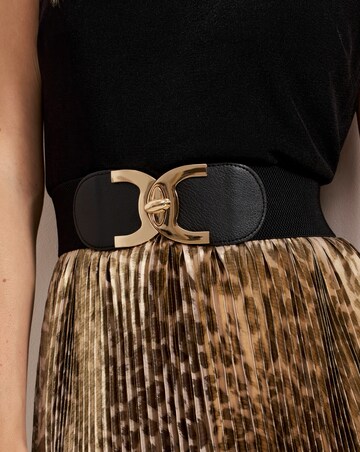 Phase Eight Meloni Jersey Leopard Pleat Midi Dress