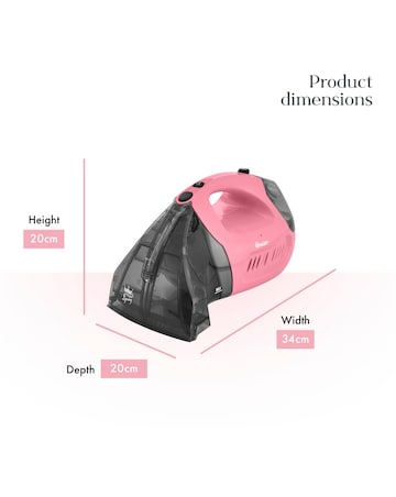 Swan TV's Queen of Clean Handheld Carpet Cleaner