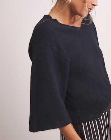 Anthology V Neck Half Sleeve Jumper