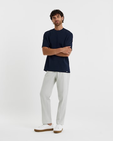 Folio Heavyweight Interlock T-Shirt-Navy