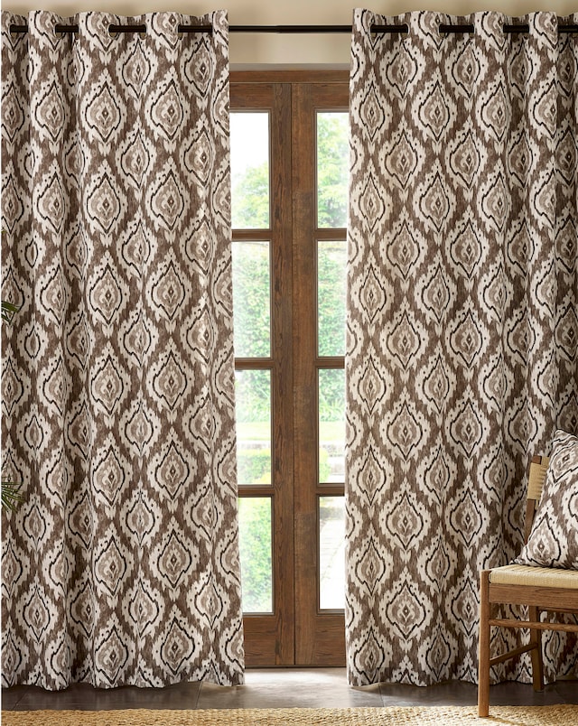 Pineapple Elephant Suri Curtains