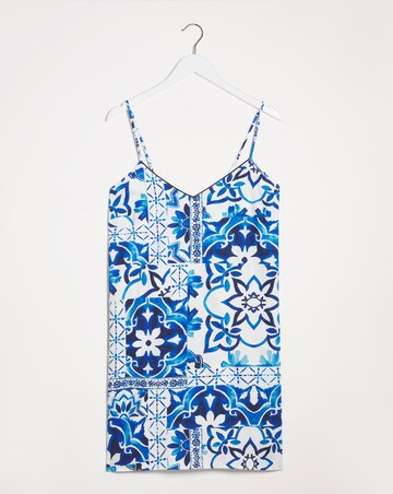 Cyberjammies Marie Tile Print Strappy Chemise